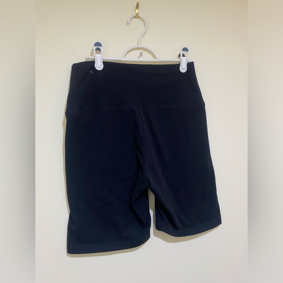 Aerie brand Women’s Chill Play Move Black Bike shorts size large cotton causal - Picture 11 of 12